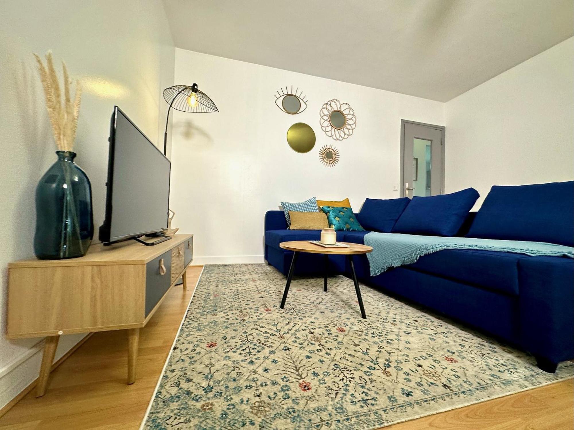Le Bleu Soleil - A 2 Min Du Metro - 7 Min De Paris Apartment Maisons-Alfort Exterior foto