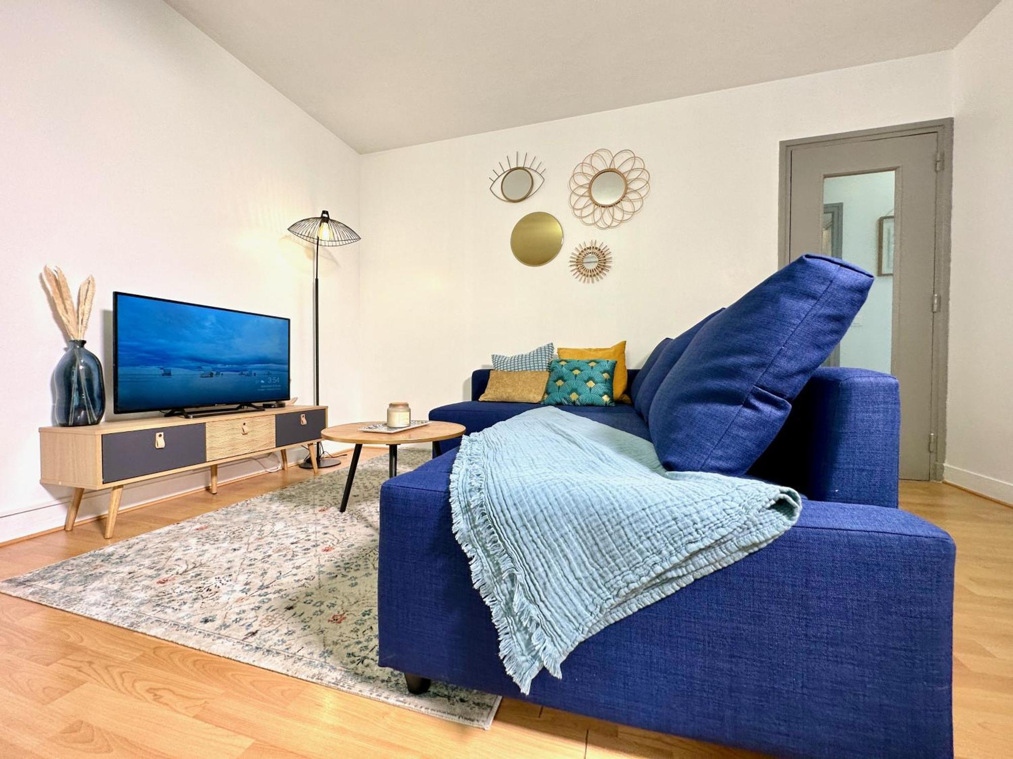 Le Bleu Soleil - A 2 Min Du Metro - 7 Min De Paris Apartment Maisons-Alfort Exterior foto