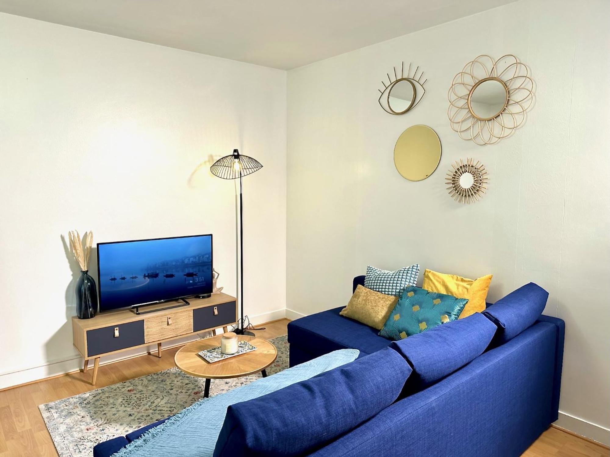 Le Bleu Soleil - A 2 Min Du Metro - 7 Min De Paris Apartment Maisons-Alfort Exterior foto